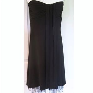 Little Black Dress B. Darlin strapless with tulle